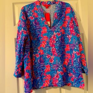 Lilly Pulitzer Luna tunic. Xl. Bnwt
